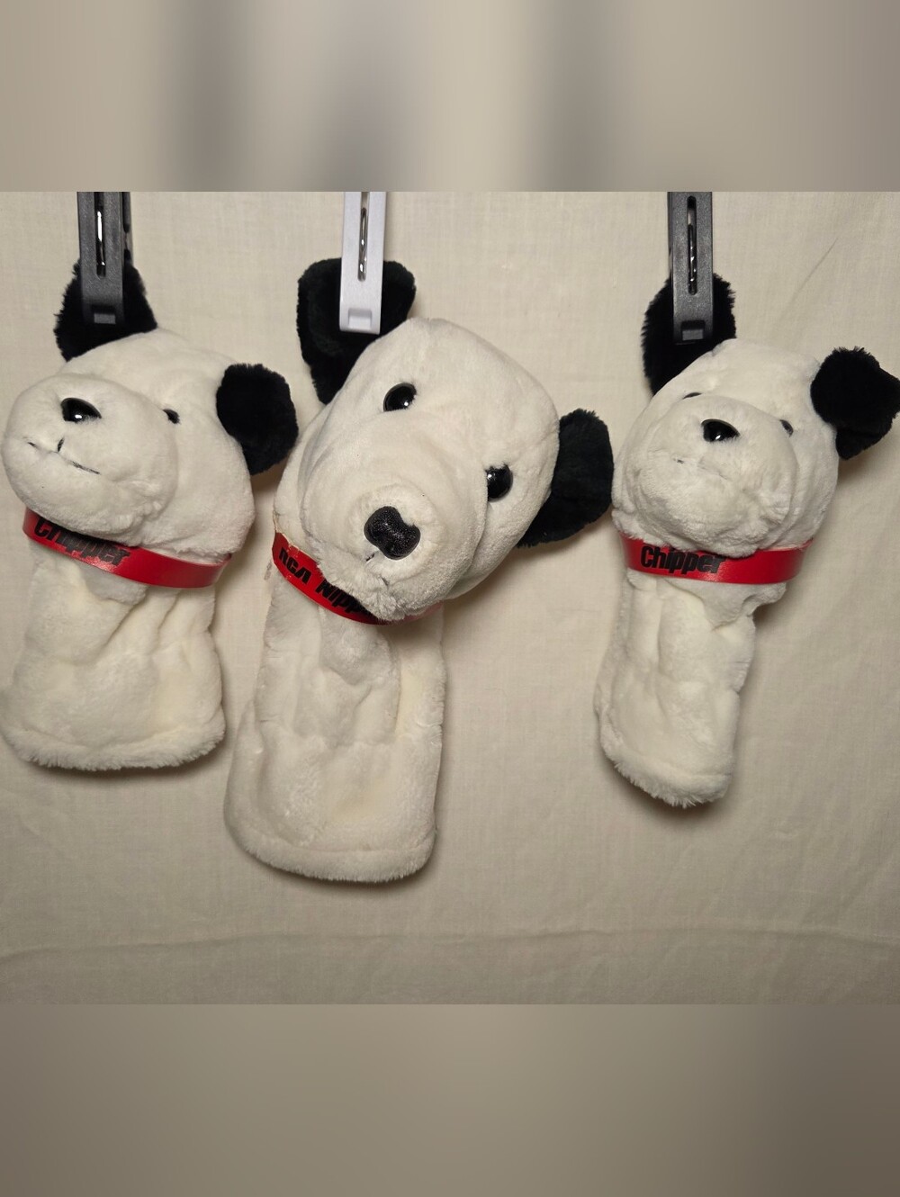 Plush RCA Chipper And Nipper Headcover Golf Club Covers